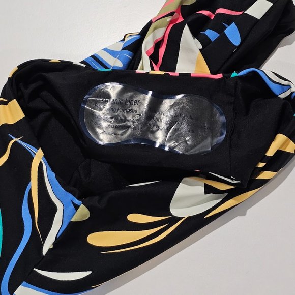 Coco Reef Retro Swirl High-Waist Reversible Bikini Bottom - Picture 4 of 9